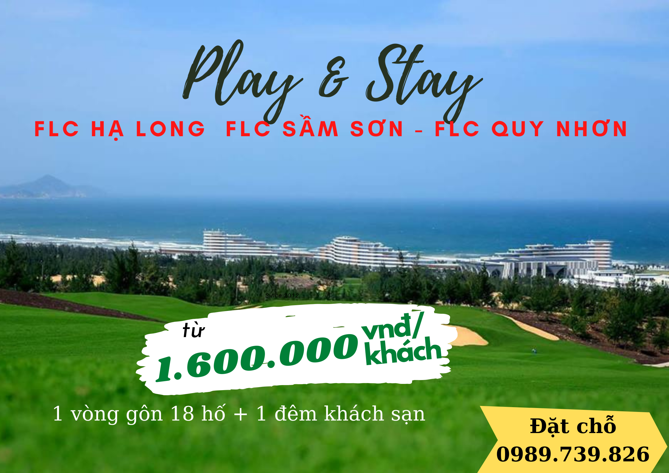 [FLC GOLF LINKS] CHƠI GOLF THẢ GA TOÀN HỆ THỐNG FLC